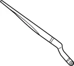 28886F6605 - Body: Wiper Arm for Infiniti Image