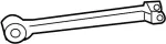 55110AL510 - : Radius Rod for Infiniti Image