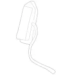 2029101075 - : Upholstery Insert for Mercedes-Benz Image