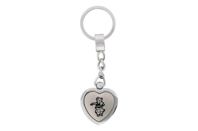 UL010AY725 - Keychain: Key Chain, Heartshape Female Hamster for Kia: Amanti, Borrego, Cadenza, Carnival, Forte, Forte Koup, Forte5, K5, K900, Niro, Niro EV, Optima, Rio, Rio5, Rondo, Sedona, Seltos, Sorento, Soul, Soul EV, Spectra, Spectra5, Sportage, Stinger, Telluride Image
