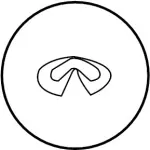 D03421ZP9J - : Center Cap for Infiniti Image