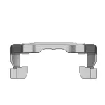 68138844AA - Brakes: Disc Brake Caliper Adapter for Mopar Image