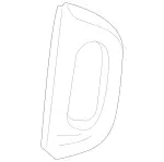 44781500627H52 - : Handle Cover for Mercedes-Benz Image