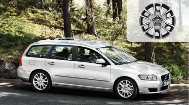 Aluminum Rim Freja 7 X 17in - Light Grey - Volvo (31280058)