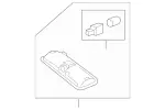 20490603357H52 - Body: Dome Lamp for Mercedes-Benz Image
