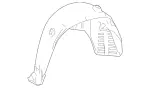 2046909330 - : 2010-2015 Mercedes-Benz - Wheel Arch Cover for Mercedes-Benz: GLK250, GLK350 Image