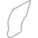 8A2Z7825324A - Body: Door Weather-strip for Ford: Explorer Sport Trac Image