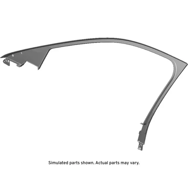 84012397 - : Front Driver Side Door Window Garnish Molding for Cadillac: CTS Image