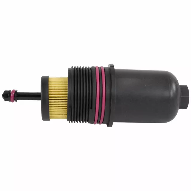 FT4Z6A832C - : Oil Filter Housing for Ford: Bronco, Edge, Explorer, F-150, Fusion, Police Interceptor Utility, Ranger | Lincoln: Aviator, Continental, MKX, MKZ, Nautilus Image