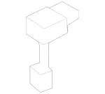 2517800075 - Sliding Roof: Linkage for Mercedes-Benz Image