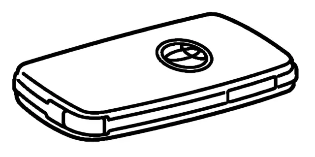 899040R060 - Electrical: Keyless Entry Transmitter for Toyota Image
