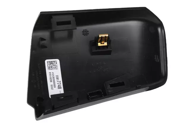 Jet Black Driver Side Instrument Panel Lower Center Trim Panel - GM (22817748)