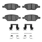 1551103301 - : DFC 5000 Advanced Pads - Ceramic and Hardware Kit for DYNAMIC FRICTION Image