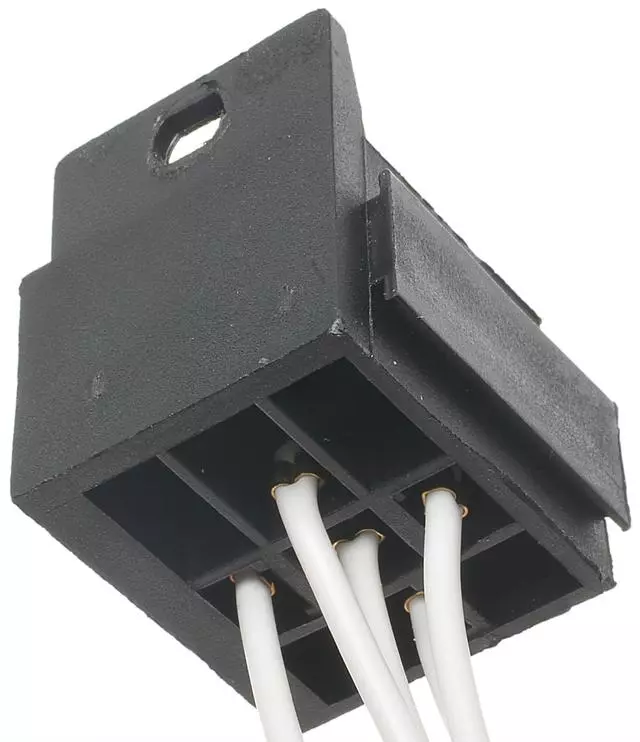 PT2479 - HVAC: Blower Motor Switch Connector for Audi: 100, 100 Quattro, 4000, 4000 Quattro, 80, 80 Quattro, 90, 90 Quattro, A6, A6 Quattro | BMW: 733i, 735i | Buick: Reatta, Regal, Riviera | Cadillac: Catera, DeVille, Eldorado, Fleetwood, Seville | Chevrolet: Camaro, Corvette, Lumina | Chrysler: Concorde, Grand Voyager, Imperial, LeBaron, LHS, New Yorker, Town &amp; Country, Voyager | Dodge: Avenger, B1500, B2500, B3500, Caravan, Dakota, Daytona, Durango, Grand Caravan, Intrepid, Monaco, Neon, Raider, Ram 1500, Ram 1500 Van, Ram 2500, Ram 2500 Van, Ram 3500, Ram 3500 Van, Spirit | Ford: Aerostar, Contour, Country Squire, Crown Victoria, E-150, E-150 Club Wagon, E-150 Econoline, E-150 Econoline Club Wagon, E-250, E-250 Econoline, E-350 Club Wagon, E-350 Econoline, E-350 Econoline Club Wagon, E-350 Super Duty, Escort, Excursion, Expedition, Explorer, Explorer Sport, Explorer Sport Trac, F-150, F-150 Heritage, F-250, F-250 HD, F-250 Super Duty, F-350, F-350 Super Duty, Five Hundred, Freestar, Freestyle, LTD Crown Victoria, Ranger, Taurus, Thunderbird, Windstar | Jeep: Cherokee, CJ7, Comanche, Grand Cherokee, Grand Wagoneer, Liberty, Wagoneer, Wrangler | Lincoln: Aviator, Blackwood, Continental, LS, Navigator, Town Car | Mercury: Cougar, Grand Marquis, Montego, Monterey, Mountaineer, Mystique, Sable | Mitsubishi: Eclipse | Oldsmobile: Custom Cruiser, Cutlass Supreme, Delta 88, Silhouette, Toronado | Pontiac: Bonneville, Firebird, Grand Prix, Safari | Porsche: 924, 928 | Volkswagen: Corrado, Fox, Golf, Jetta, Quantum, Rabbit Convertible, Vanagon Image