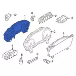 LJ6Z10849BEA - Body: Cluster Assembly for Ford: Escape Image
