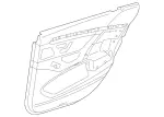 22273003028R01 - : Door Trim Panel for Mercedes-Benz Image