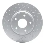 83040113L - : DFC Geoperformance Rotor - Drilled and Slotted for DYNAMIC FRICTION Image