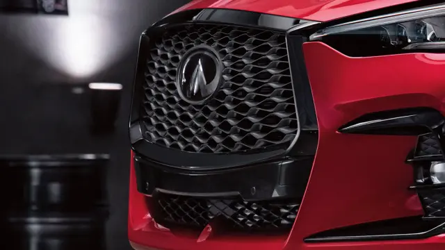 T99G75VG2A - : Grille - Dark metallic grey mesh w/black surround (w/o camera) for INFINITI: QX55 Image