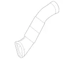 2515000061 - : Air Duct for Mercedes-Benz: R350 Image