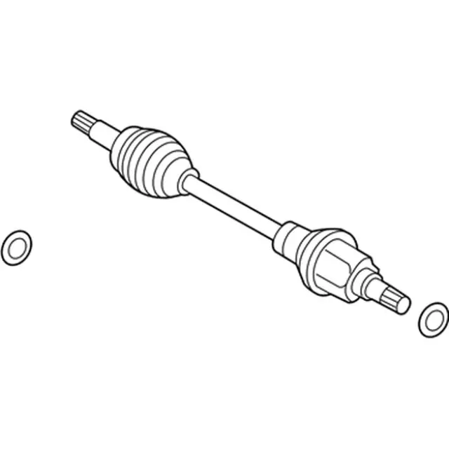 TX971 - Suspension: Motorcraftâ„¢ Axle Assembly for Ford: Fiesta Image