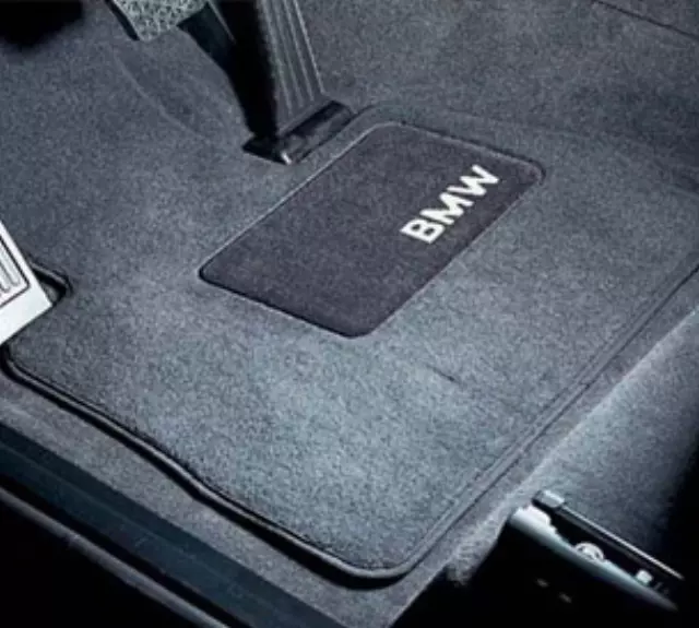 82110439410 - Interior: Carpeted Floor Mats With Bmw Lettering Heel for BMW: X5, X6 Image