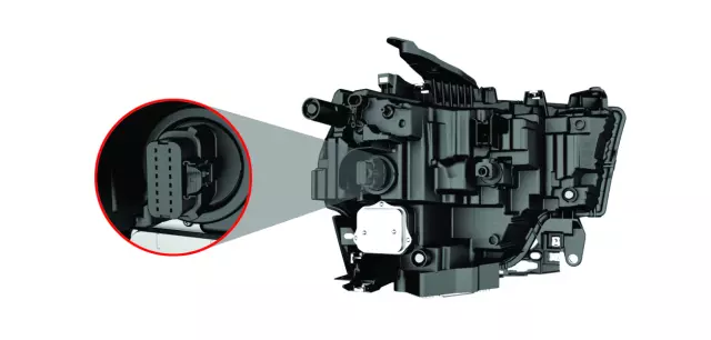 Headlamp, Left - Mopar (68360183AA)