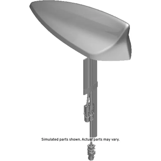 84596381 - : Black Meet Kettle Metallic High Frequency Antenna for Chevrolet: Malibu Image