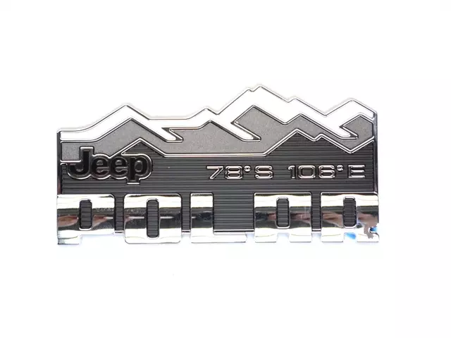 68223580AA - Exterior Ornamentation: Fender Nameplate for Mopar Image