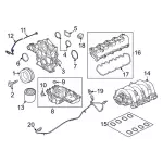 LC2Z6754A - Engine: Tube Assembly for Ford: E-350 Super Duty, E-450 Super Duty Image