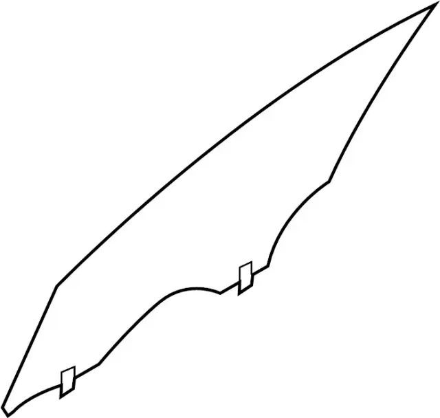 803001BA0B - Body: Door Glass for INFINITI: EX37, QX50 Image