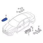 DS7Z15K601J - Electrical: Transmitter for Ford: Edge, Fusion Image