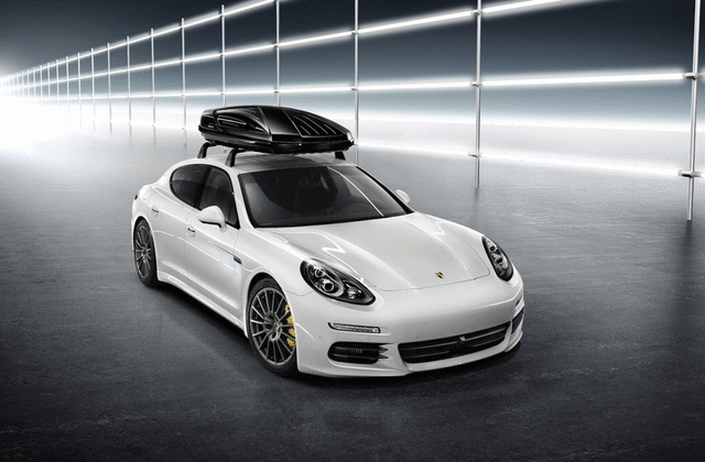 Roof Box 520, Black - Porsche (958-044-000-12)