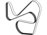 3S4Z8620AC - Cooling System: Serpentine Belt for Ford: Focus Image