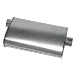 21200 - : Quiet-Flow SS Direct Fit Exhaust Muffler 2.25" Inlet (ID) 2.25" Outlet (ID) for Walker Exhaust Image