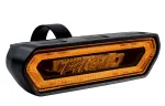 90122 - : Chase, Rear Facing 5 Mode LED Light, Amber Halo, Black Housing for Rigid Industries Image