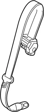 888543GW0C - Electrical: Center Belt Assembly for Infiniti Image