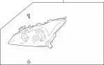 260601MA1D - Electrical: Headlamp Assembly for Infiniti Image