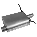 21498 - : Quiet-Flow SS Direct Fit Exhaust Muffler 2.5" Inlet (ID) 2.5" Outlet (OD) for Walker Exhaust Image