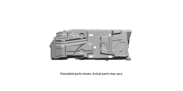 23408583 - : Jet Black Driver Side Front Floor Panel Carpet for GM Image
