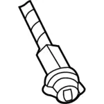 5W7Z15A434AA - Electrical: Socket &amp; Wire for Ford: Crown Victoria Image