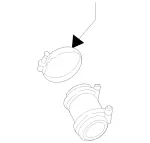 2560940291 - Engine: Upper Pipe Connector for Mercedes-Benz Image