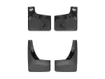 110088120129 - : Black MudFlap No-Drill DigitalFit® MudFlap Kit for WeatherTech Image