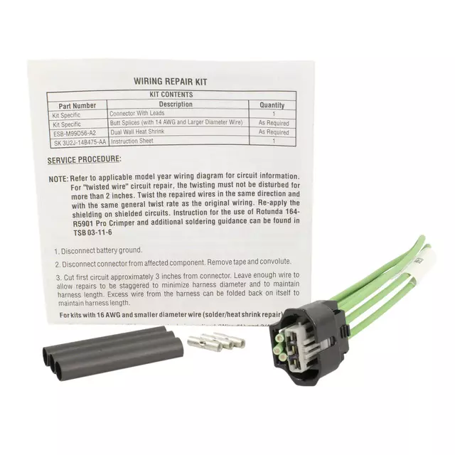 JU2Z14S411XA - : Wire Assembly for Ford Image
