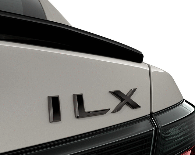 Exterior Emblem Kit, Black Chrome - Acura (08F20-TX6-200A)