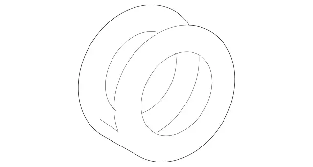 654094002264 - Chassis Sheet Metal Parts/Air Intake: Bearing Race for Mercedes-Benz: 300CD, 350SD, AMG GT 43, AMG GT 53, CLE450, CLE53 AMG, CLS450, CLS53 AMG, E53 AMG, G500, G550, GLE450, GLE53 AMG, GLS450, S500, S580e Image image