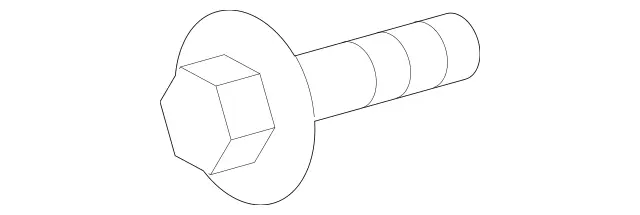 9903208 - Front Doors: Hexagon Head Screw for Mercedes-Benz: 180A, 180b, 220a, A220, A35 AMG, EQB 250+, EQB 300, EQB 350, GLA250, GLA35 AMG, GLA45 AMG, GLB250, GLB35 AMG Image image