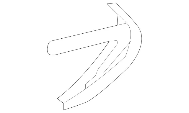 21172305243C99 - Body: Edge Guard for Mercedes-Benz Image