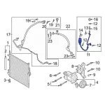 KB3Z19972A - HVAC: Discharge Hose for Ford Image