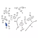 AB3Z2626811C - : Lower Hinge for Ford: Ranger Image