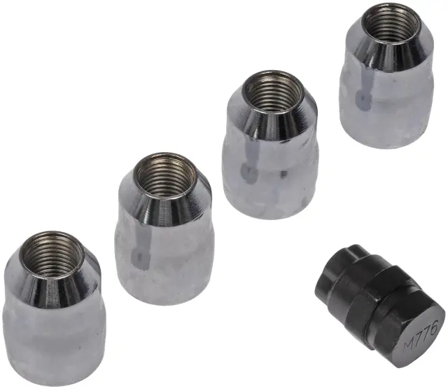711621 - Tire and Wheel: Wheel Nut Lock Chrome Duplex Acorn M14-1.50 for Dorman Image